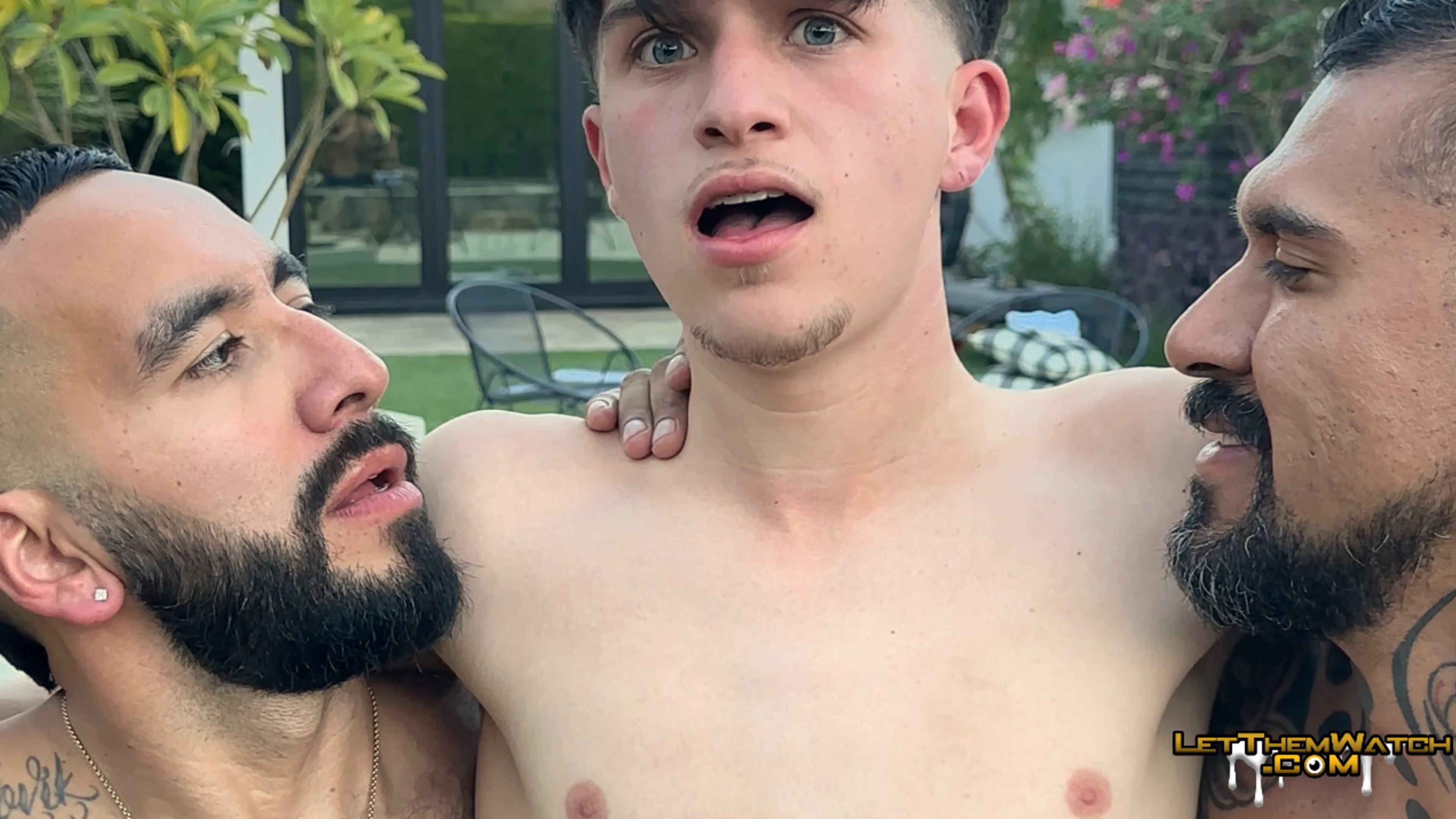 Let Them Watch | Petite Uncut Twink Craving DP!